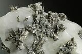 Native Silver in Calcite - Morocco #362735-2